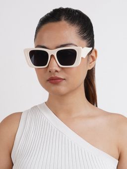 Joker and Witch - Joker & Witch Cloe Beige Retrograde Sunglasses (54)