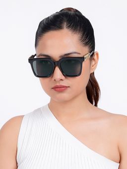 Joker and Witch - Joker & Witch Henessy Black Oversized Wayfarer (52)