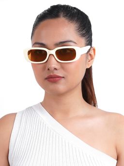 Joker and Witch - Joker & Witch Tifa Champagne Off White Sunglasses (52)