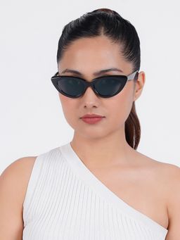 Joker and Witch - Joker & Witch Wintour Cat Eye Black Sunglasses (50)