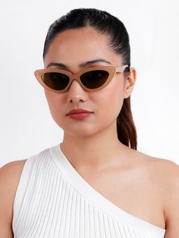 Joker and Witch - Joker & Witch Wintour Cat Eye Brown Sunglasses (50)