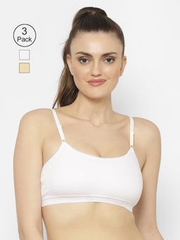 Floret - Wirefree Non-padded Sporty Bra - Multi-Color