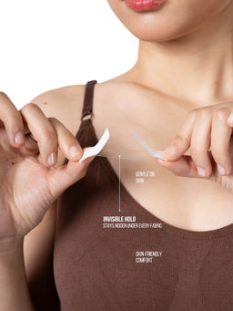 Shapercult - Fashion Fabric Tape Stripe Clear (Pack of 30)