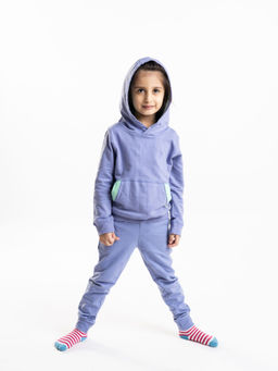 Reedoo - Colour Pop Hoodie In Lavender