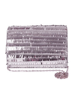 The Purple Sack - Purple Sequin Clutch