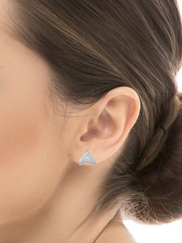 Silberry - 925 Sterling Silver Mermaid's Tail Earrings for Women