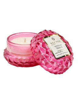 VEEDAA - Victorian Tea Rose Crystal Glass Scented Candle