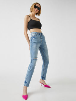Koton - Mid Waist Central Indigo Jeans