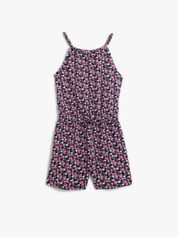 Koton - Girls Lacivert Printed Dress