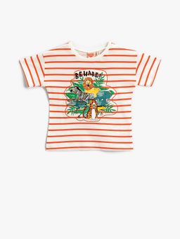 Koton - Boys Ecru T-shirt
