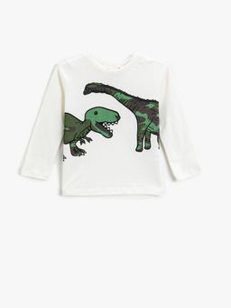 Koton - Boys Ecru T-shirt