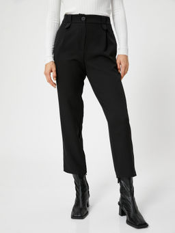 Koton - Carrot Trousers Pleated Pocket