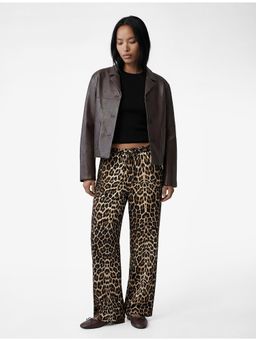 Koton - Womens Brown Wide Leg Pant