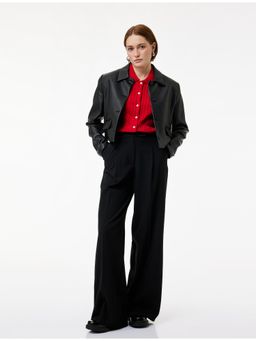 Koton - Womens Black Trouser
