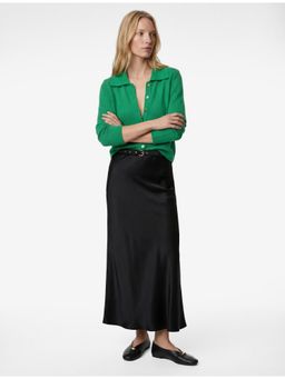 Koton - Womens Black Maxi Skirt