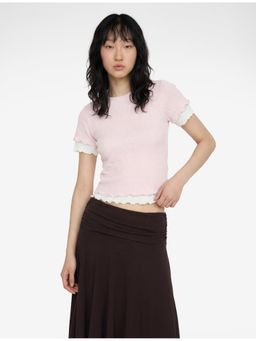 Koton - Womens Pink Crop Top