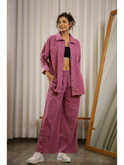 SAY - Mauve Women Modal Loungewear (Set of 2)