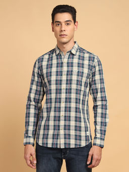 Wrangler - Men Checked Multicolor Regular Fit Shirt