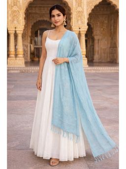 SHADES OF FAASHION - Cotton Embroidered Dupatta