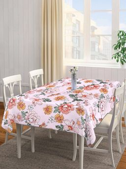 ARRABI - Pink Floral Tc Cotton Blend Table Cover