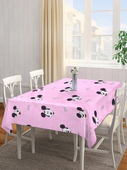 ARRABI - Pink Cartoon Tc Cotton Blend Table Cover