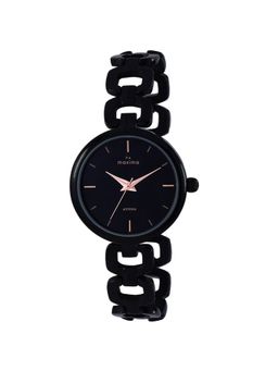PA Maxima - Attivo Analog Watch for Women in Black Dial Color