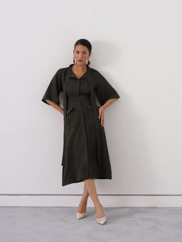 The Turner House - Green Acumen Dress