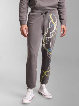 Kazo - Lightning Grey Men Joggers