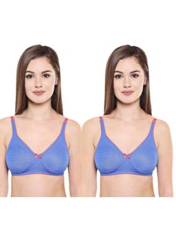 Bodycare - Pack of 2 Seamless Cup Bra In Blue Colour