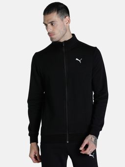 Puma - Fleece Men Black Jacket