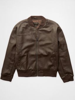 American Eagle - Brown Ae Leather Bomber