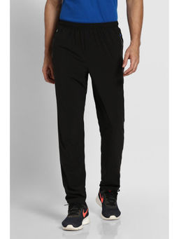 Van Heusen - Men Swift Dry & 4-Way Stretch Track Pants - Black