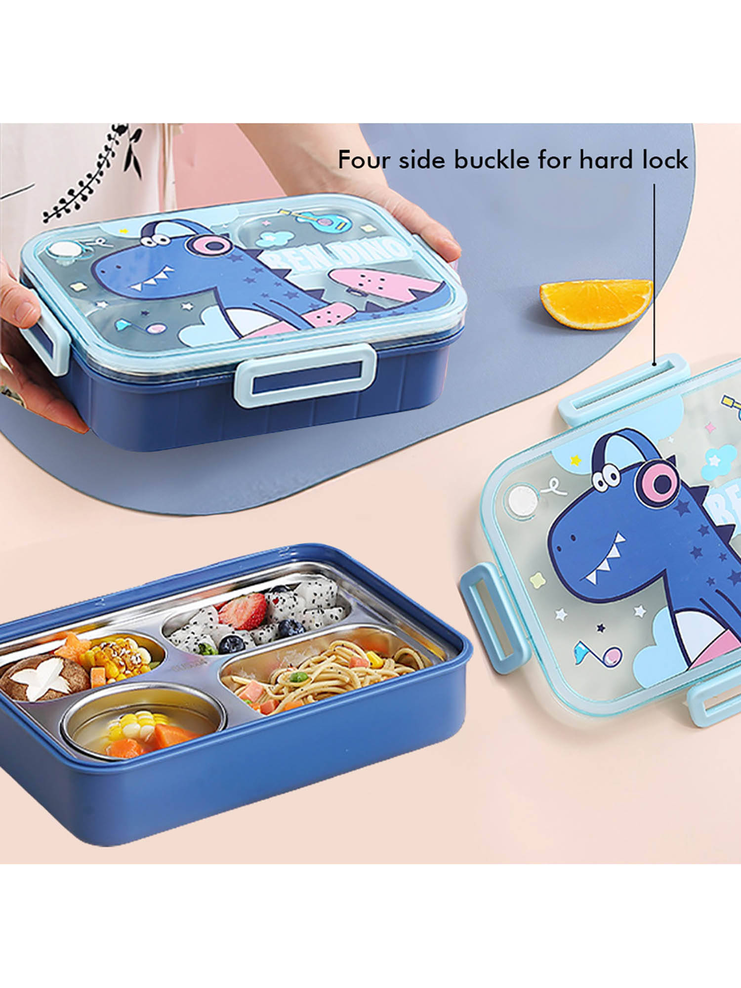 Buy Little Surprise Box Dino Astro Lunch Box Insulated Lunch Bag
