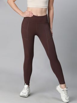 Athlisis - Women Choco Brown Training Tights
