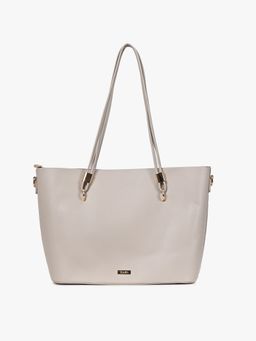 Kazo - Classic Solid Tote Bag - White