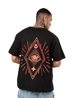 RHINO CULT - Black Illuminati Conspiracy Oversize T-Shirt
