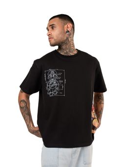 RHINO CULT - Black Super Mario Oversize T-Shirt
