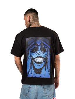 RHINO CULT - Black Shadow King Oversize T-Shirt