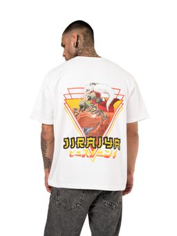 RHINO CULT - White Jaray's Toad Sage Oversize T-Shirt