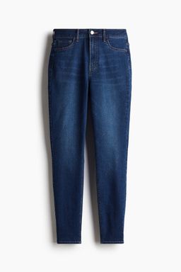 H&M - Women Blue Curvy Fit Ultra High Ankle Jeggings