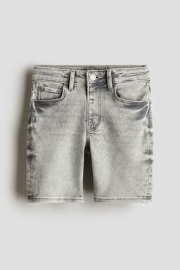 H&M - Boys Grey Super Soft Denim Shorts
