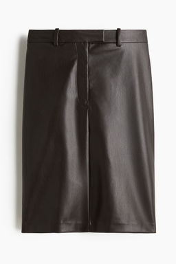 H&M - Women Brown Knee-Length Pencil Skirt