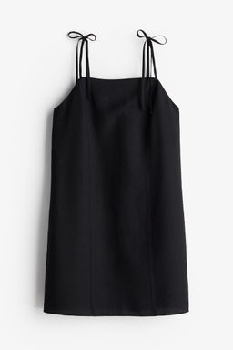 H&M - Women Black Tie-Strap Dress