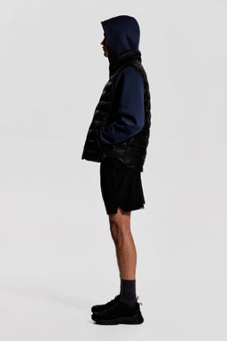 H&M - Men Black Mid-Length Running Shorts With Drymove