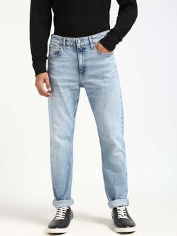 Calvin Klein - Jeans Men Blue Regular Striaght Jeans
