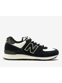 New Balance - Men 574 Black & White Sneakers