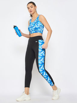 Clovia - Women Black Solid Tights