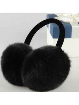 Priaansha Creations - Plush Thermal Muffler - Black