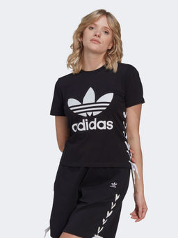 adidas Originals - Trefoil Tee Black Casual T-shirts