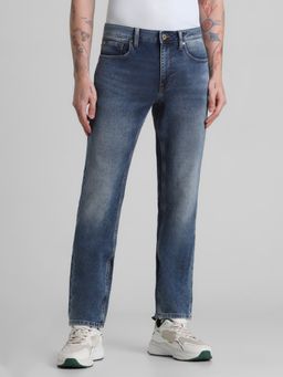 Jack & Jones - Blue Regular Fit Stretch Jeans